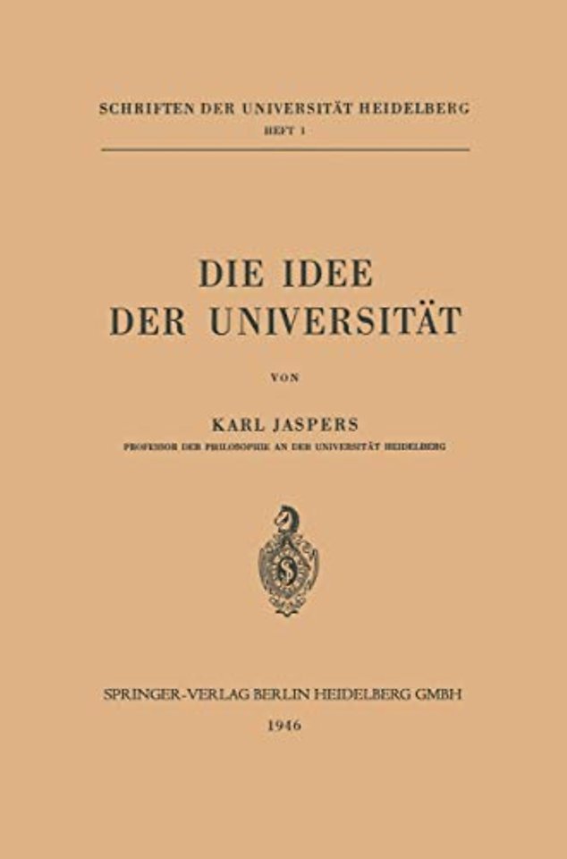 Die Idee der Universität