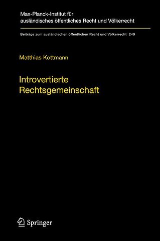 Introvertierte Rechtsgemeinschaft