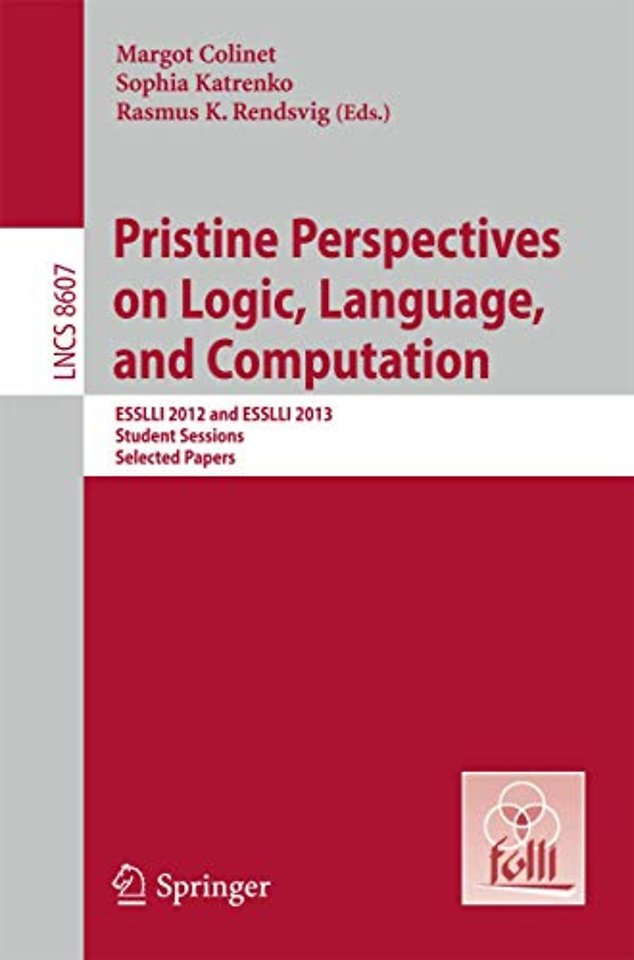 Pristine Perspectives on Logic, Language and Computation