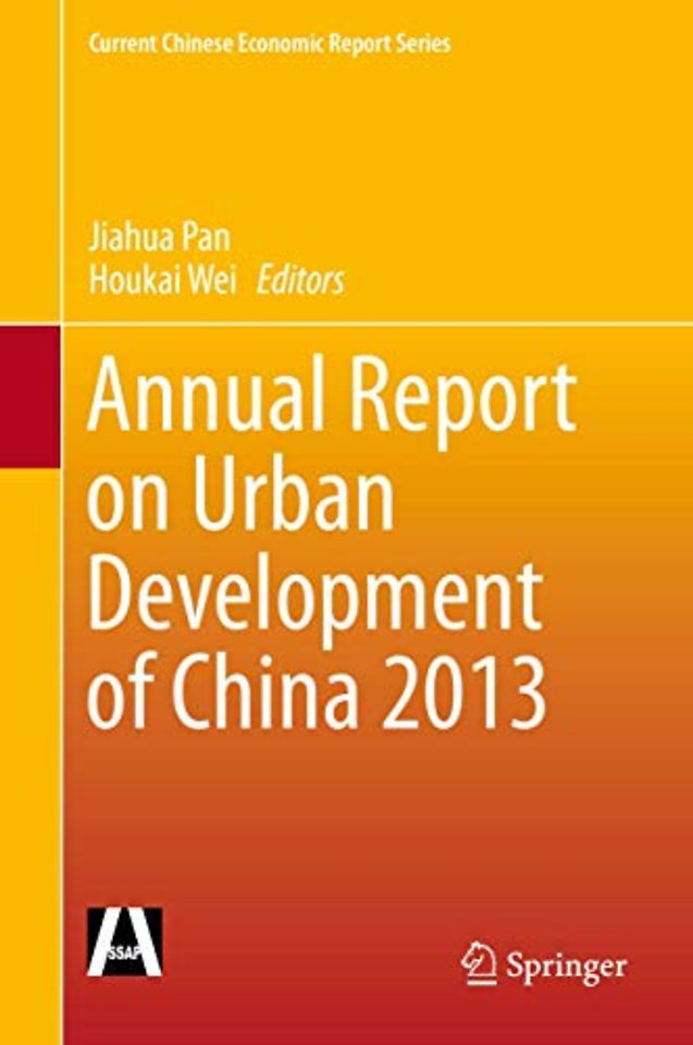 Annual Report on Urban Development of China 2013