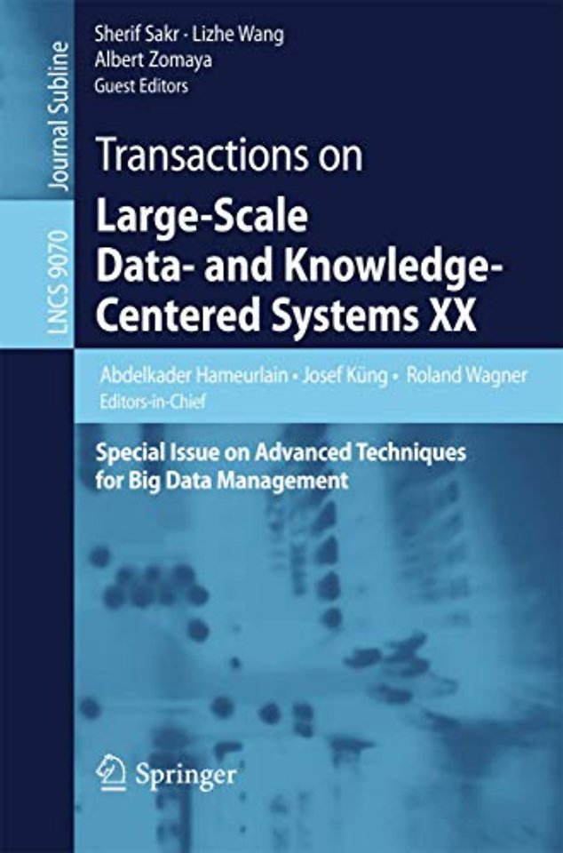 Transactions on Large-Scale Data- and Knowledge-Centered Systems XX