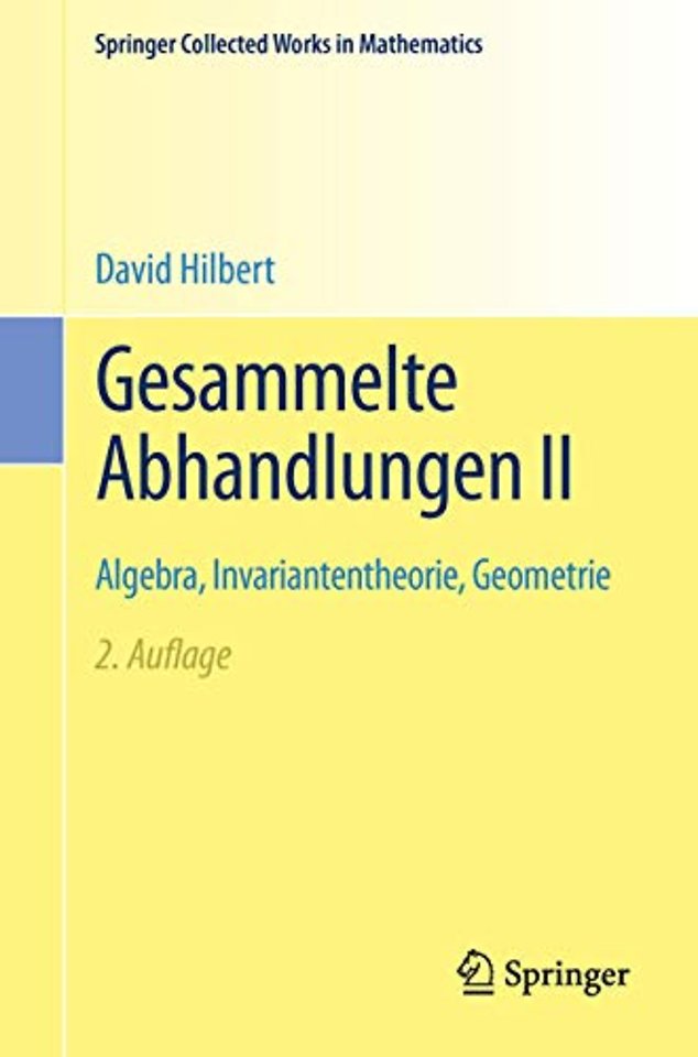 Gesammelte Abhandlungen II
