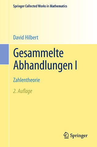 Gesammelte Abhandlungen I