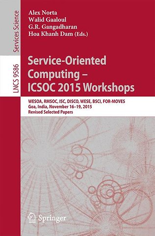 Service-Oriented Computing – ICSOC 2015 Workshops