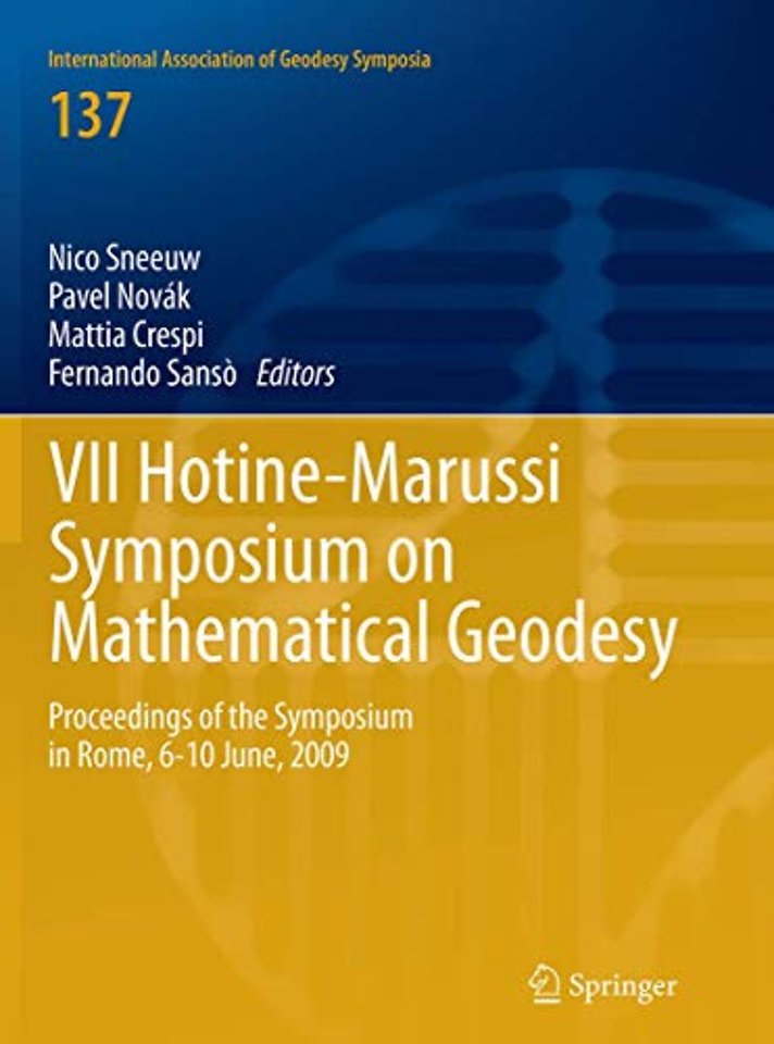 VII Hotine-Marussi Symposium on Mathematical Geodesy
