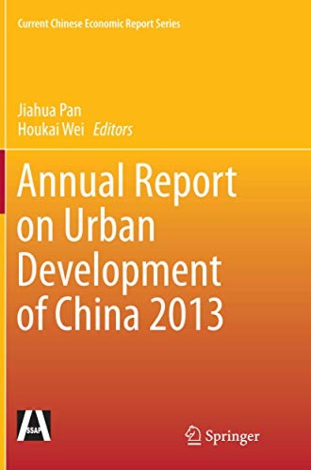 Annual Report on Urban Development of China 2013