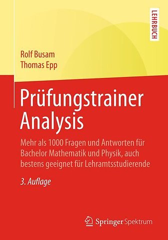 Prüfungstrainer Analysis