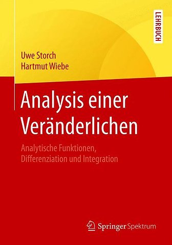 Analysis einer Veränderlichen