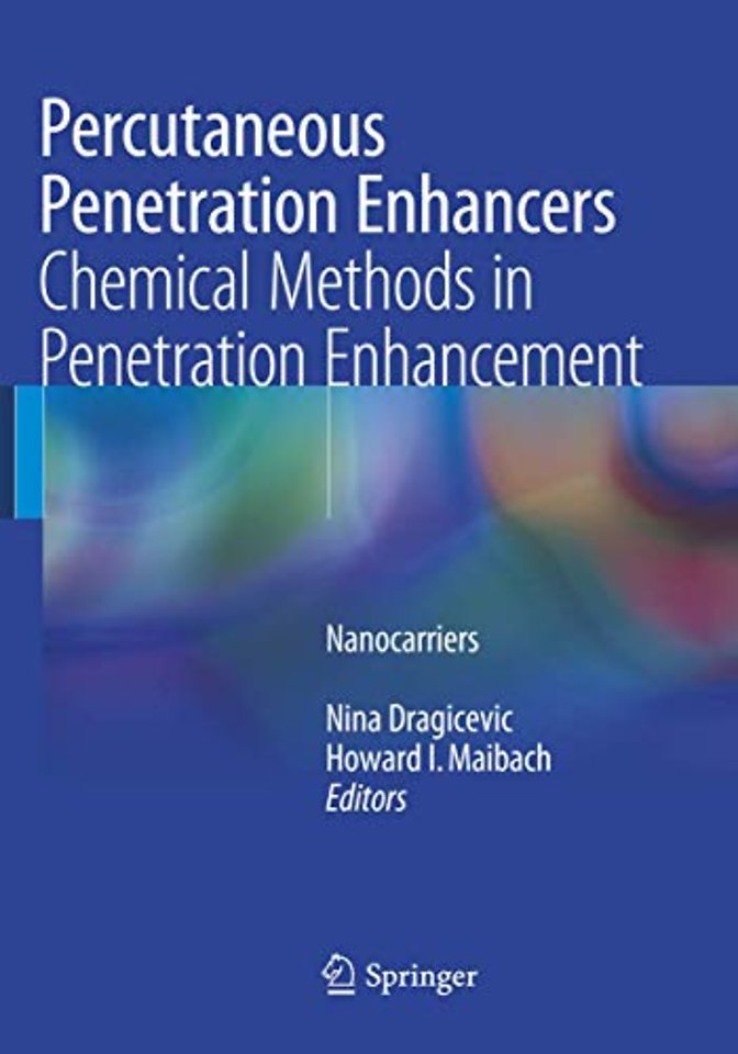 Percutaneous Penetration Enhancers Chemical Methods in Penetration Enhancement