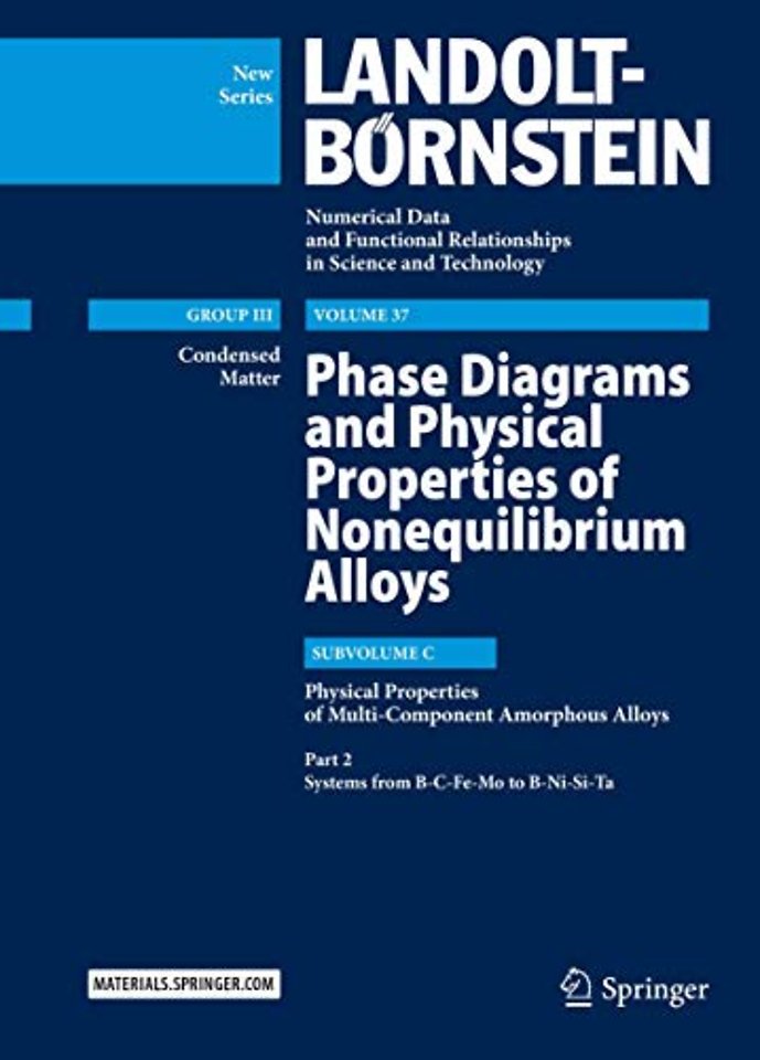 Phase Diagrams and Physical Properties of Nonequilibrium Alloys