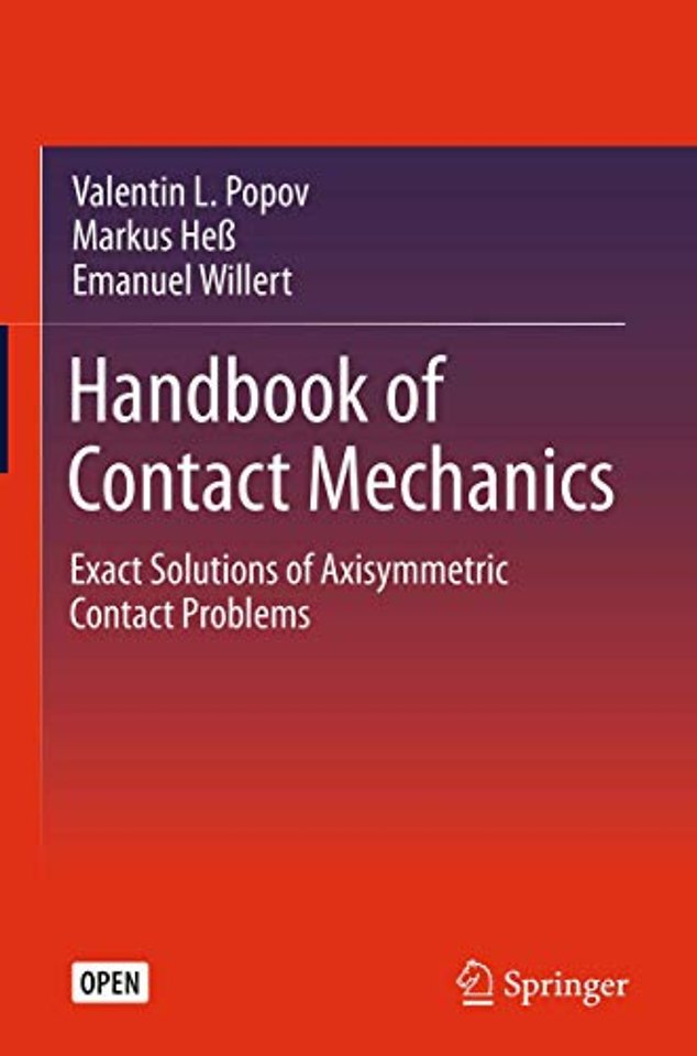 Handbook of Contact Mechanics