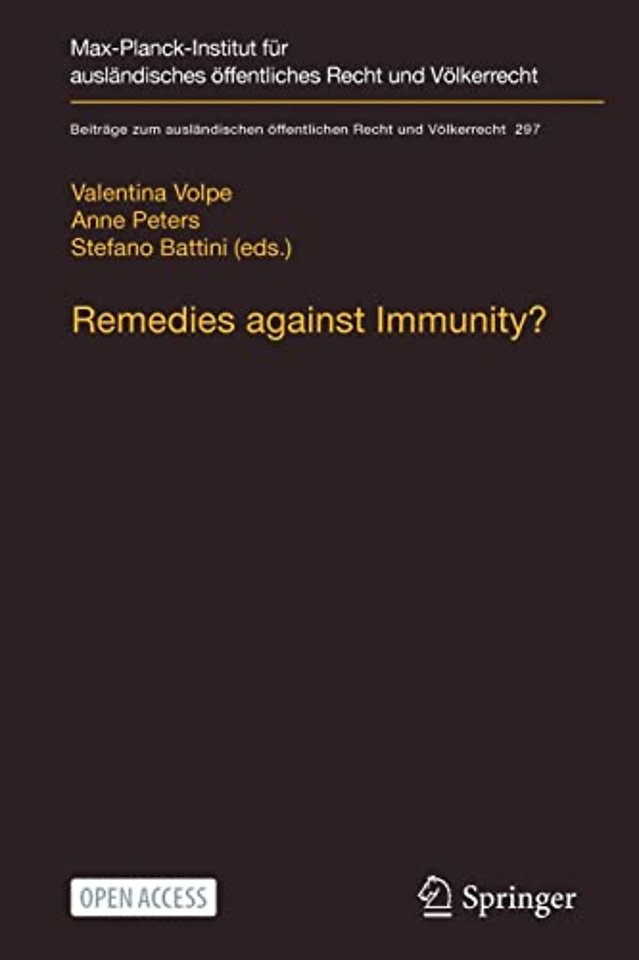 Remedies against Immunity?