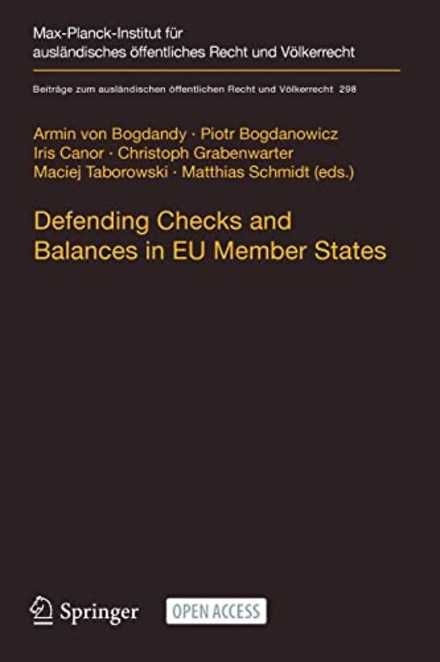Defending Checks and Balances in EU Member States