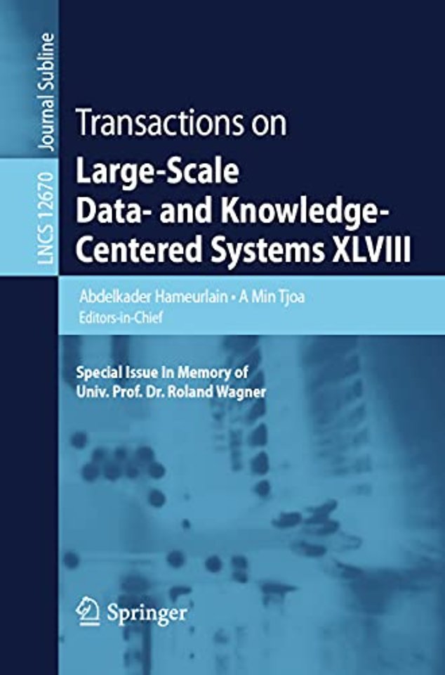 Transactions on Large-Scale Data- and Knowledge-Centered Systems XLVIII