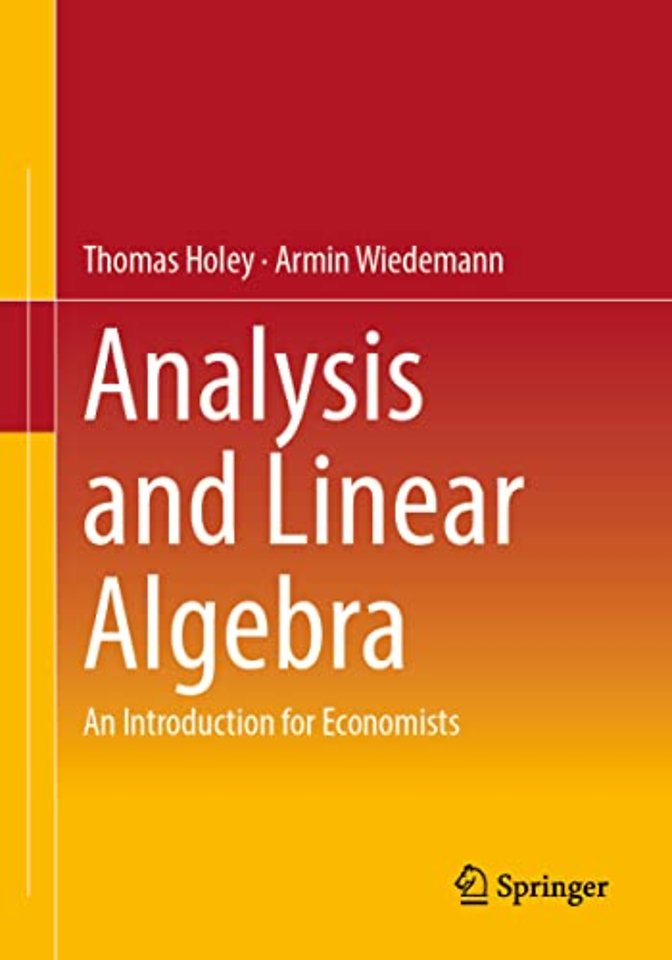 Analysis and Linear Algebra