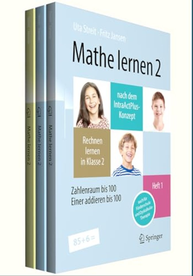 Mathe lernen 2 nach dem IntraActPlus-Konzept (Set: Hefte 1–3)