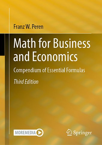 Math for Business and Economics
