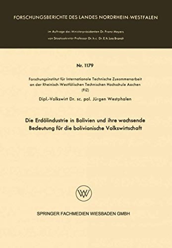 Die Erdölindustrie in Bolivien und ihre wachsende Bedeutung für die bolivianische Volkswirtschaft