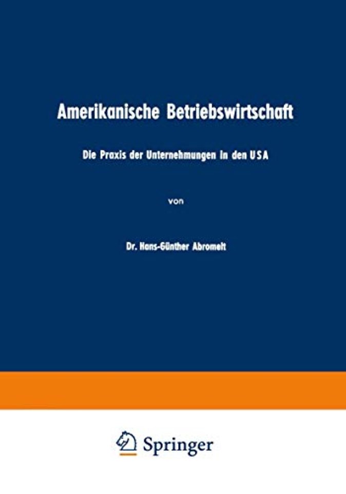 Amerikanische Betriebswirtschaft