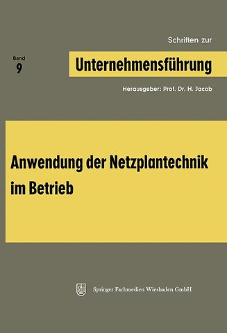 Schriften zur Unternehmensführung