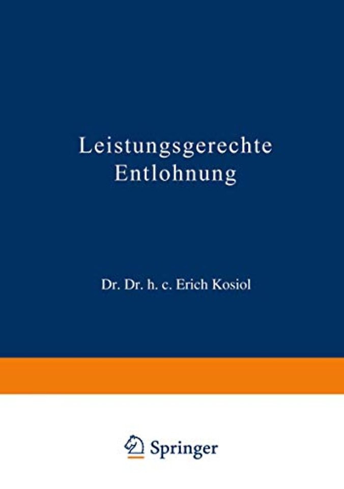 Leistungsgerechte Entlohnung