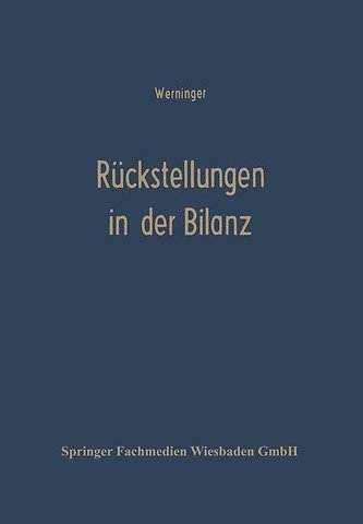 Rückstellungen in der Bilanz