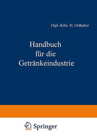 Handbuch für die Getränkeindustrie