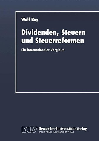 Dividenden, Steuern und Steuerreformen
