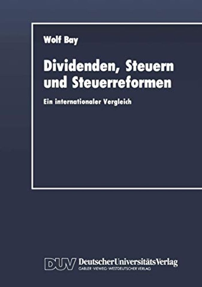 Dividenden, Steuern und Steuerreformen