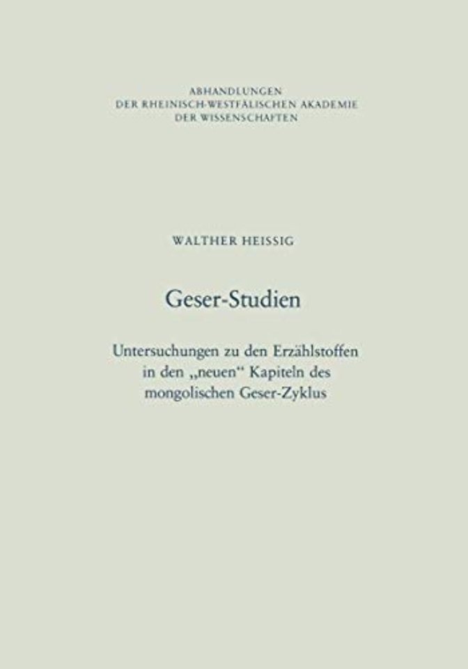 Geser-Studien