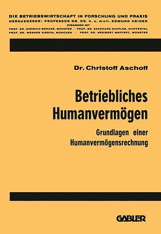 Betriebliches Humanvermögen