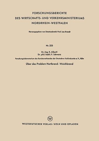 Über das Problem Hartbrand - Weichbrand
