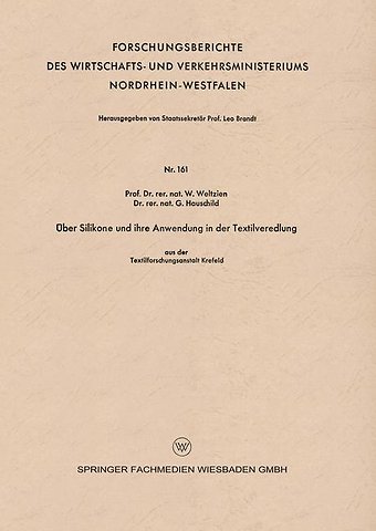Über Silikone und ihre Anwendung in der Textilveredlung