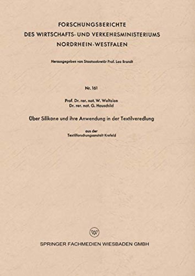 Über Silikone und ihre Anwendung in der Textilveredlung