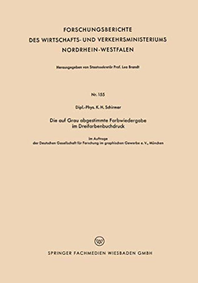 Die auf Grau abgestimmte Farbwiedergabe im Dreifarbenbuchdruck