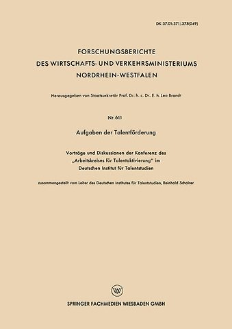 Aufgaben der Talentförderung