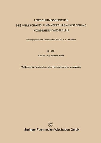Mathematische Analyse der Formalstruktur von Musik