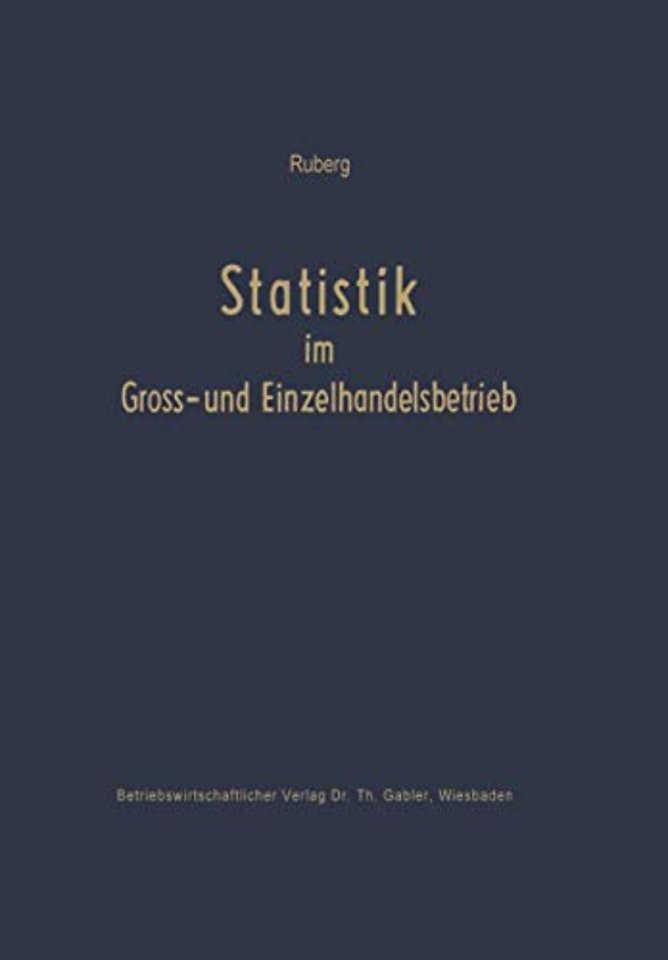 Statistik im Groß- und Einzelhandelsbetrieb