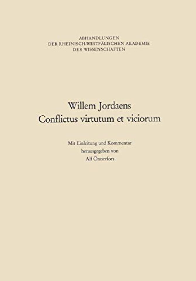 Willem Jordaens Conflictus virtutum et viciorum
