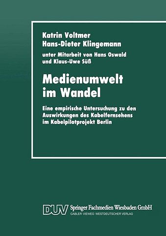 Medienumwelt im Wandel