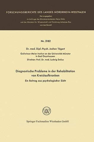 Diagnostische Probleme in der Rehabilitation von Kreislaufkranken