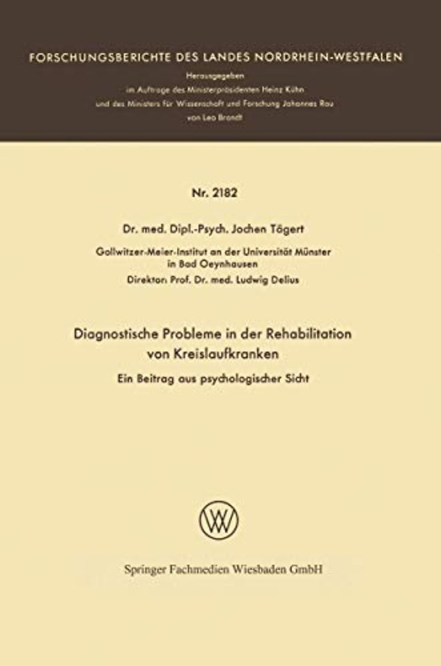 Diagnostische Probleme in der Rehabilitation von Kreislaufkranken