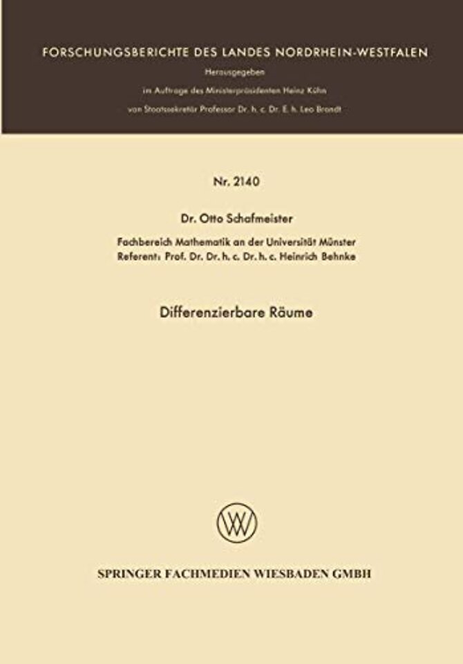 Differenzierbare Räume