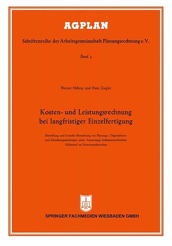Kosten- und Leistungsrechnung bei langfristiger Einzelfertigung