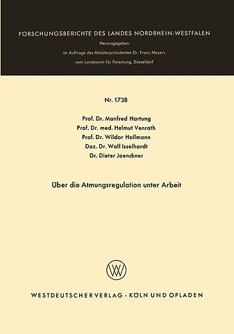 Über die Atmungsregulation unter Arbeit
