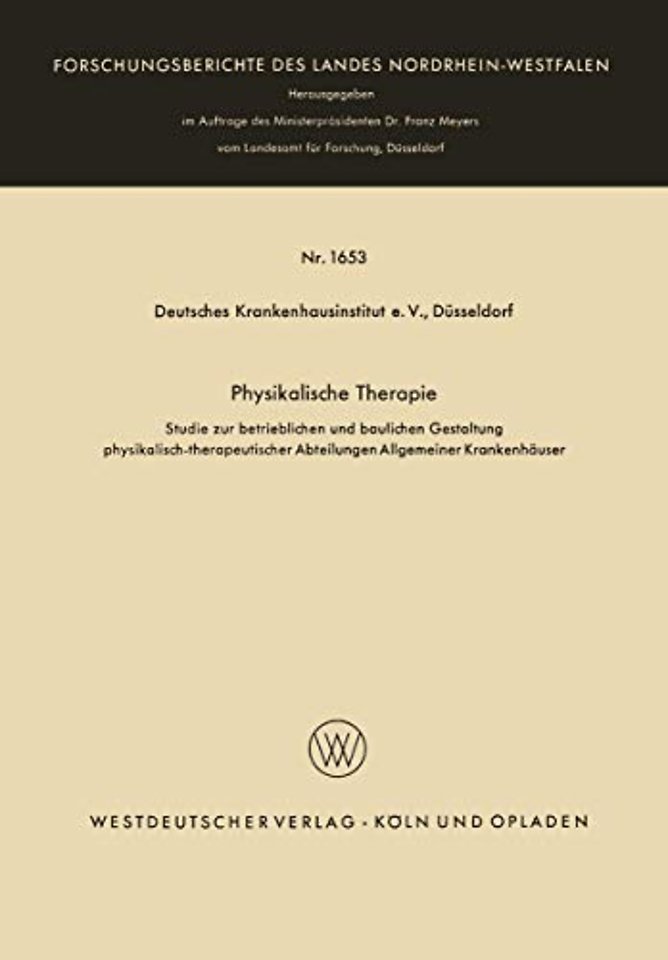 Physikalische Therapie