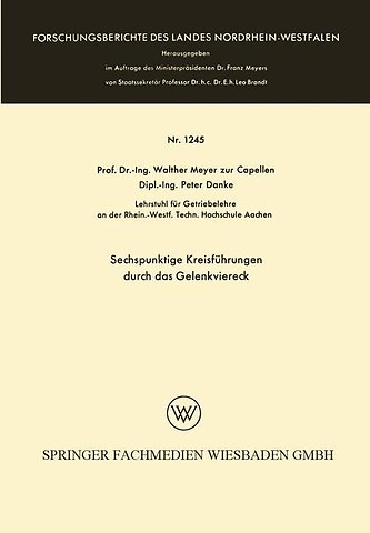 Sechspunktige Kreisführungen durch das Gelenkviereck