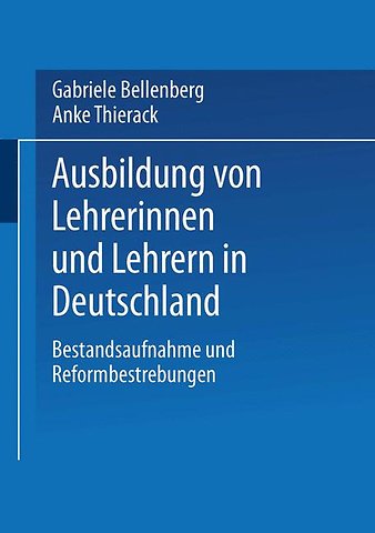 Ausbildung von Lehrerinnen und Lehrern in Deutschland
