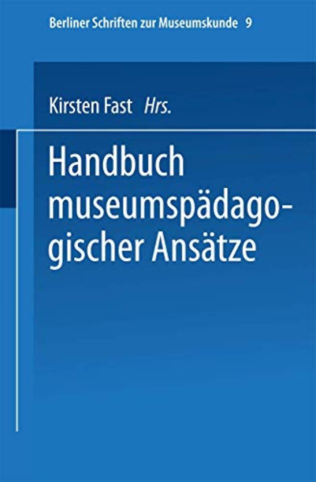 Handbuch der museumspädagogischen Ansätze