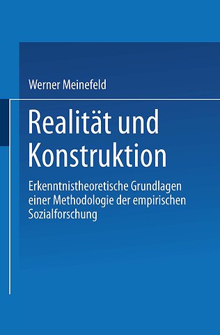 Realität und Konstruktion